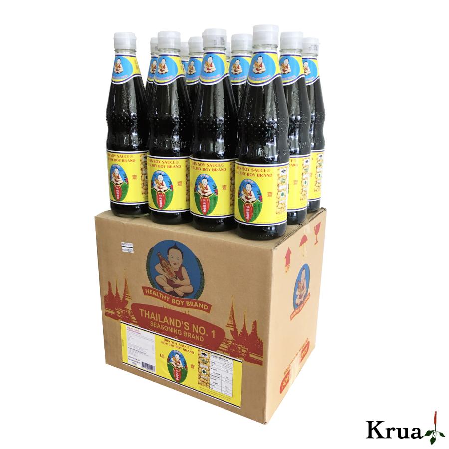 シーユーカオ タイの醤油 ヘルシーボーイ 700ml×12本 業務用の画像