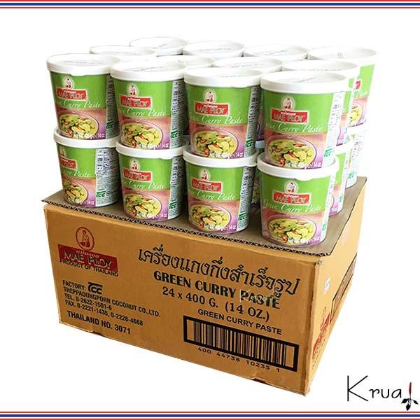 グリーンカレーペースト ゲーン キヨ ワーン メープロイ 400g×24個 業務用の画像