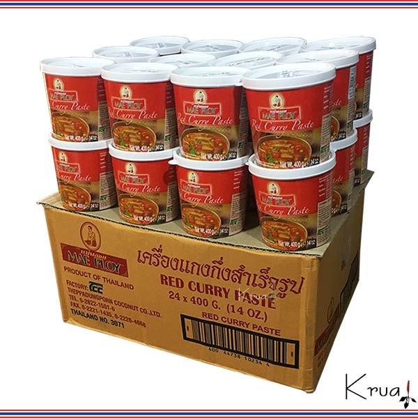 レッドカレーペースト ゲーン デン メープロイ 400g×24個 業務用の画像