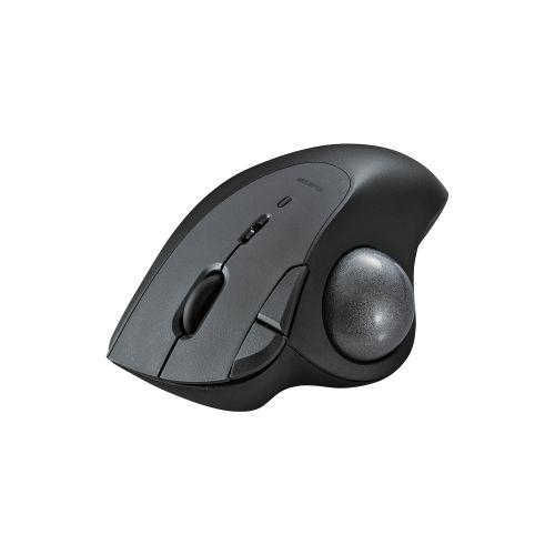 エレコム トラックボール マウス Bluetooth 5ボタン 人工ルビーユニット IST ブラック M-IT10BRBK