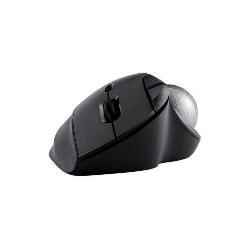 エレコム トラックボール マウス Bluetooth 5ボタン 人工ルビーユニット IST ブラック M-IT10BRBK