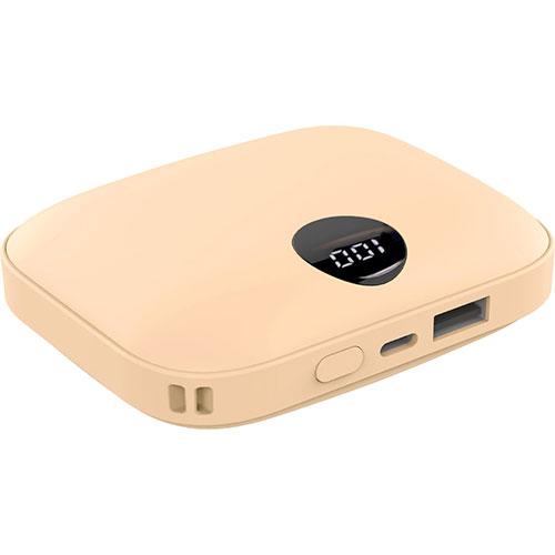 Coolean クーリーン USB充電式カイロ・バッテリー あったかPOMI ベージュ MS-CL286BG