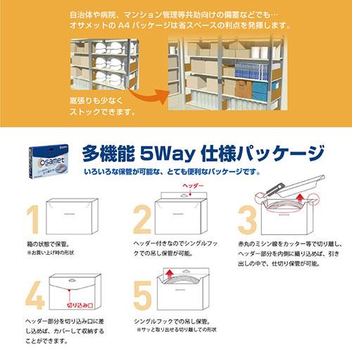 加賀ヘルメット 折りたたみ防災ヘルメット「オサメット」 その瞬間にすぐかぶれる・その瞬間まで省スペース ブルー 51KGO107 | KAGA HELMET | 04