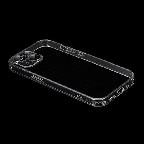 LEPLUS NEXT iPhone 15 カメラレンズ保護ガラスハイブリッドケース UTILO All Glass Cover クリア LN-IM23CAGCL｜krypton｜02