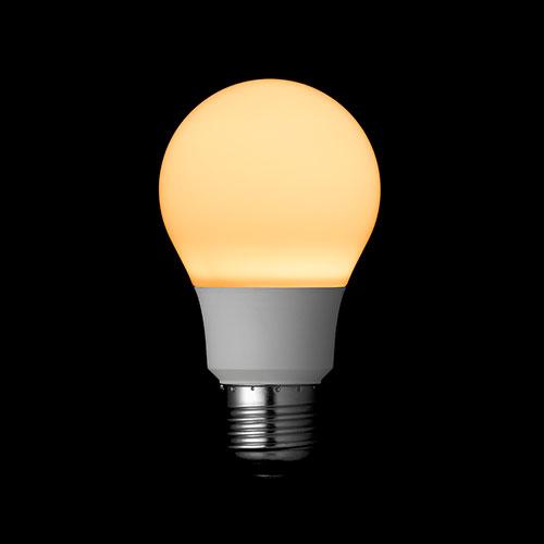 〔10個セット〕 YAZAWA 一般電球形LED 40W相当 電球色調光対応 LDA5LGD3X10の画像