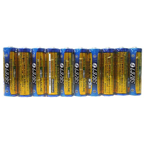 960本セット(60本X16箱) Lazos アルカリ乾電池 単3形 B-LA-T3X10X16｜krypton｜02