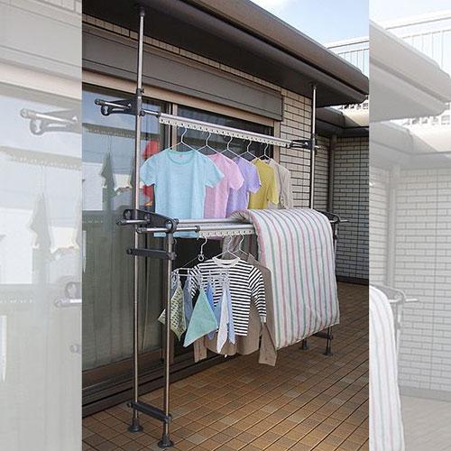 積水樹脂 ベランダものほし スタンドポール SJ93304_1