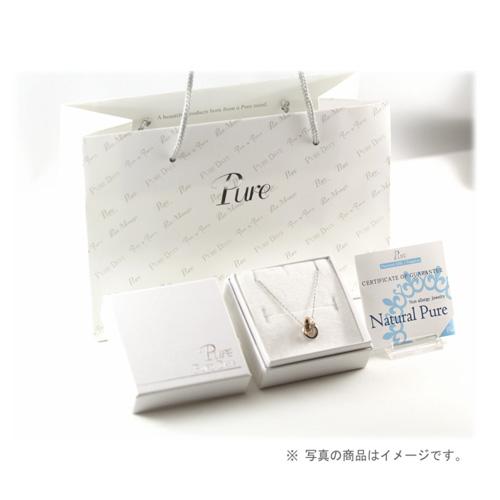 Pure 金属アレルギー対応 ノンアレルギー ステンレス ネックレス ペンダント 猫 ネコ ダイヤモンド NPN-001