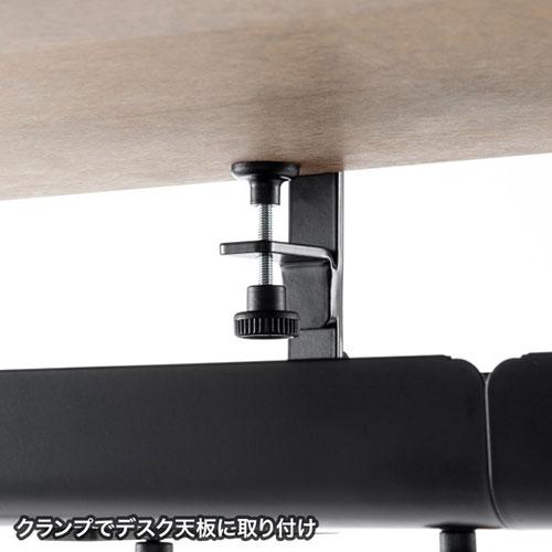 サンワサプライ ケーブル配線トレー ブラック CB-CT8BK_4