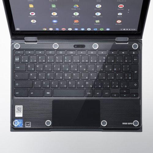 サンワサプライ ノートPCキーボード用アクリルカバー(Chromebook 11.6型用) PDA-STN64CL｜krypton｜06