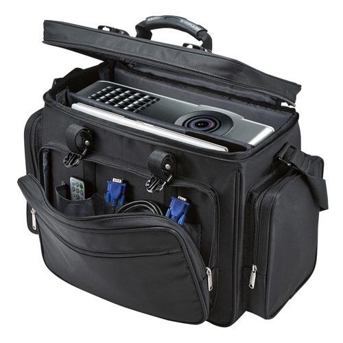 サンワサプライ プロジェクターバッグ 15.6インチワイド対応 ブラック BAG-PRO4_1