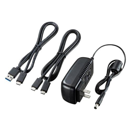 サンワサプライ SATA-USB3.1 Gen2変換ケーブル USB-CVIDE7｜krypton｜06