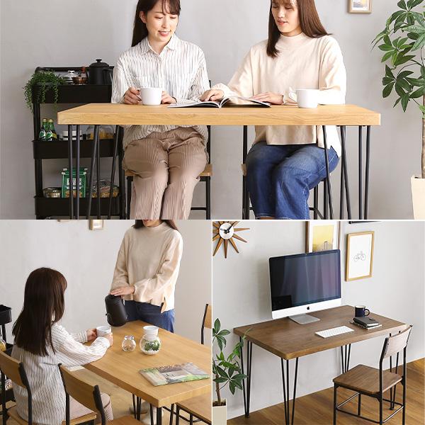 ヴィンテージ背もたれ付きダイニング5点セット　〔Ferro e Legno-フェロエ レグノ-〕 | ホームテイスト | 09