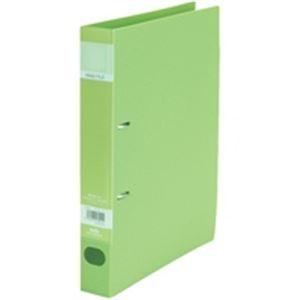 セキセイ 鍵を掛ける輪っか整理保存用具F-532 A4S 43粍緑10冊 フラットファイル-文具、ステーショナリー-ファイル、ケース