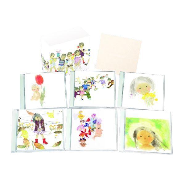 懐かしの童謡・唱歌 〔CD6枚組 全120曲〕 いわさきちひろ作水彩画ジャケット 別冊歌詞ブックレット カートンBOX付き 〔音楽〕