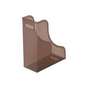 (まとめ)ナカバヤシ ボックスファイルキャパティ FB-E6クリアBR〔×20セット〕