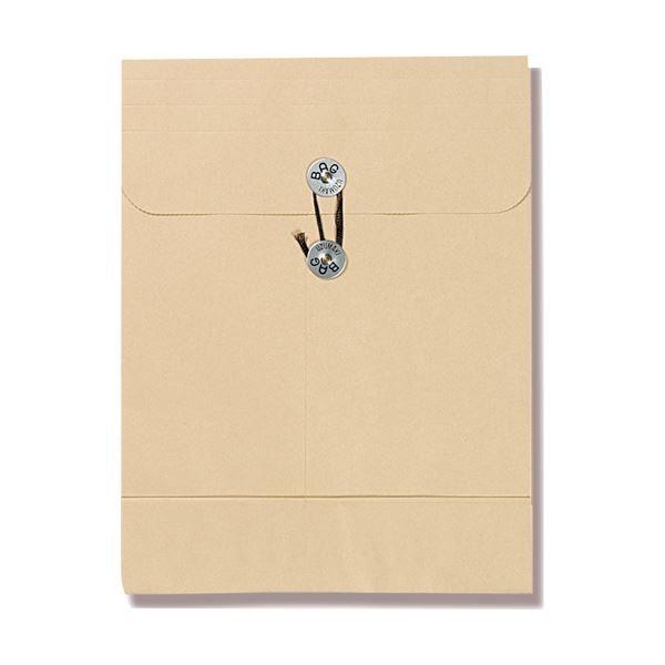 (まとめ) 菅公工業 クラフトパッカー(マチ広) 角2 120g/m2 ホ278 1パック(10枚) 〔×4セット〕