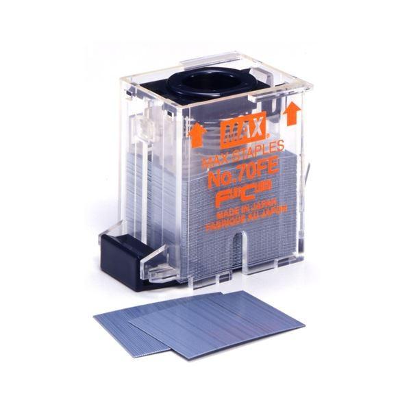 (まとめ) マックス 電子ホッチキス針 EH-70F用 5000本 No.70FE 1個 〔×3セット〕