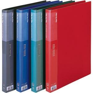 (まとめ) ビュートン リングバインダー A4タテ 30穴 30枚収容 背幅25mm ダークグレー RB-A4-DG 1冊 〔×10セット〕