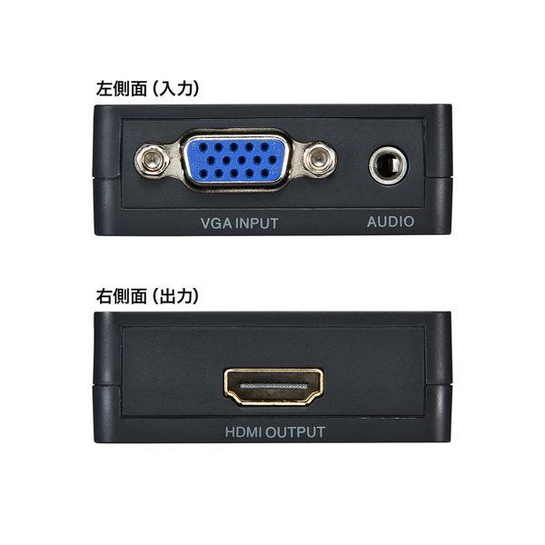 サンワサプライ VGA信号HDMI変換コンバーター VGA-CVHD2 | SANWA SUPPLY | 02