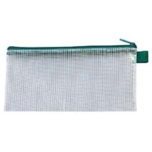 (業務用100セット) セキセイ メッシュケース AZ-138E BANK グリーン