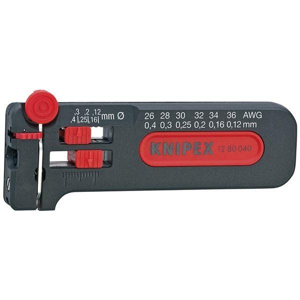 KNIPEX クニペックス 1280-040 ミニストリッパー SB 工具 ツール DIY 作業工具 道具 ストリッパー