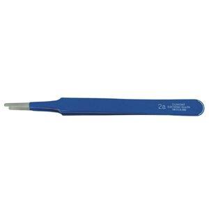 DUMONT デュモント 0302-2A-CO ピンセット NO.2A ブルー・イノックス 工具 ツール DIY 作業工具 道具 ピンセット