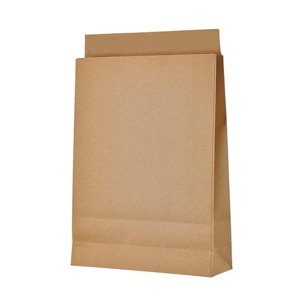 TANOSEE 宅配袋 大 茶封かんテープ無し 1セット(400枚：100枚×4パック)_1