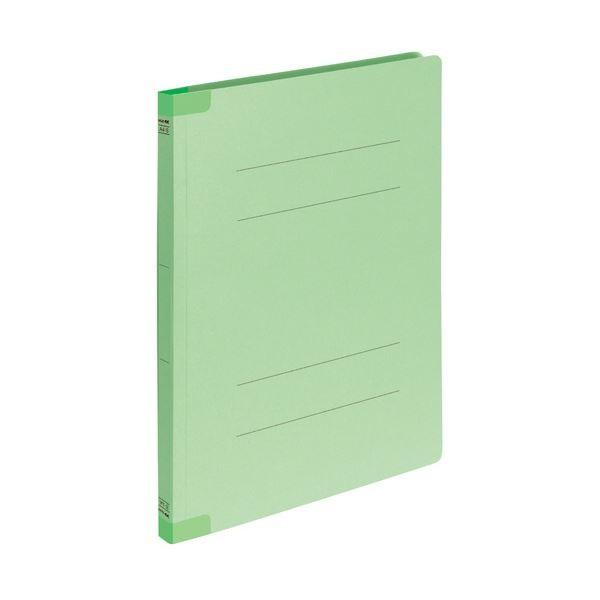 (まとめ)コクヨフラットファイルK2(背補強タイプ) A4タテ 緑 K2フ-BR10GX10 1パック(10冊) 〔×10セット〕
