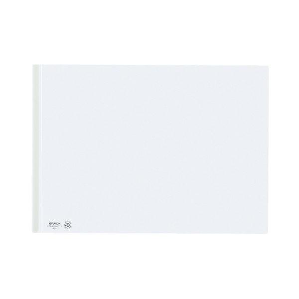 (まとめ)コクヨ レールクリヤーホルダー PETA3ヨコ 20枚収容 白 フ-TP768NW 1セット(20冊) 〔×2セット〕