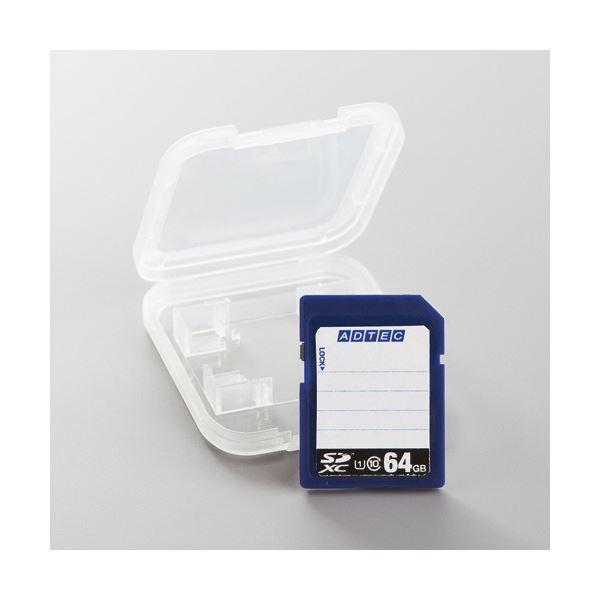 アドテック SDXCメモリカード64GB UHS-I Class10 インデックスタイプ AD-SDTX64G/U1R 1枚 | ADTEC | 01