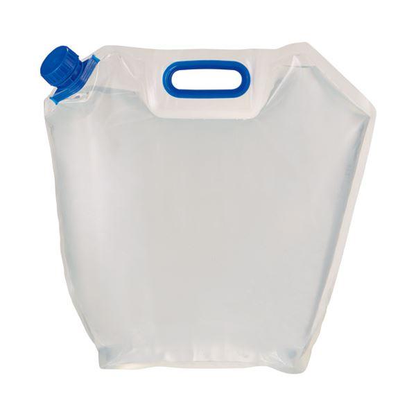 (まとめ) プラテック 折りタタミ水タンク 10L PW-10〔×10セット〕 | 