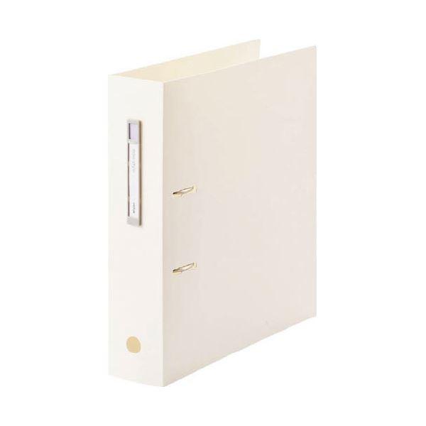 (まとめ)LIHITLAB noie-style A-Zファイル F-7687-0 WH〔×10セット〕