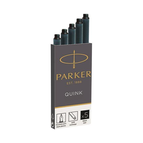 PARKER - (まとめ)パーカー CTインキ 黒いこと5本 19 50382〔×10仕掛ける〕 その他事務用品-文具、ステーショナリー