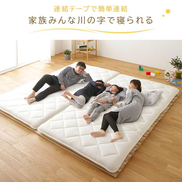 ロール式 桐 すのこ ベッド ダブル ベッドフレームのみ 木製 天然木 軽量 通気性 連結可 折りたたみ | ブランド登録なし | 13