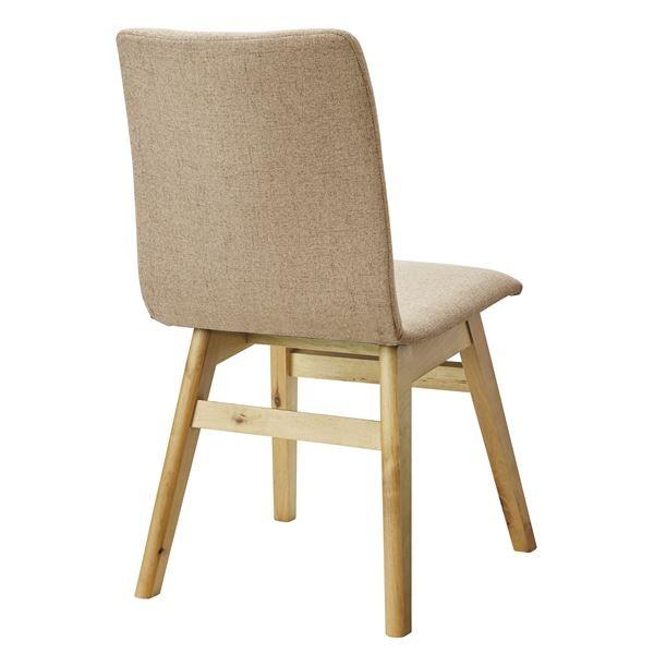 ダイニングチェア パーソナルチェア 幅45cm ベージュ 木製 リビング 在宅ワーク 店舗 インテリア家具 プレゼント | ブランド登録なし | 02