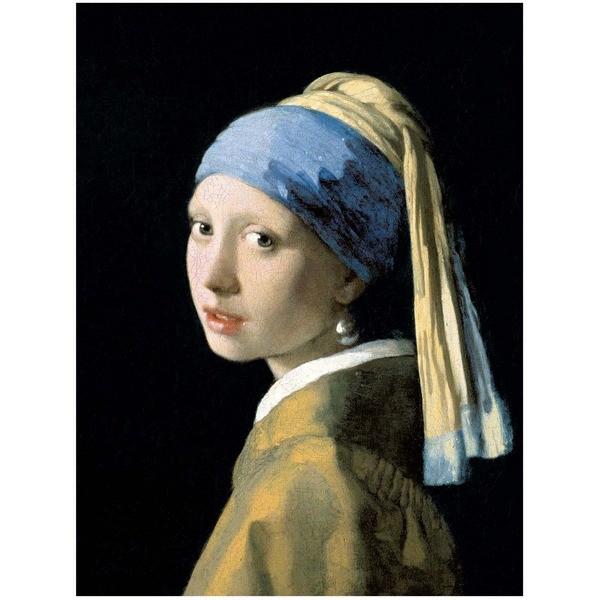 〔 フェルメールの代表作 〕 F6号 真珠の耳飾りの少女 ヨハネス・フェルメール Johannes Vermeerの画像