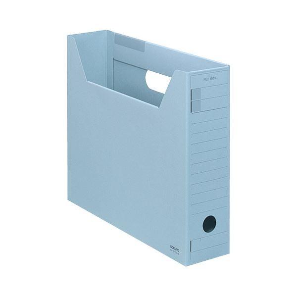 (まとめ)コクヨ ファイルボックス-FS(Fタイプ)A4ヨコ 背幅75mm 青 A4-SFFN-B 1セット(5冊)〔×5セット〕