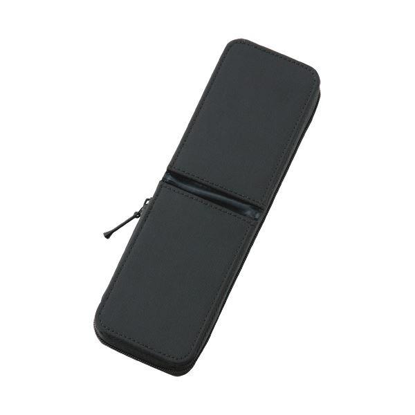 (まとめ)レイメイ藤井 パタリーノ ペンケース S ブラック FY338B 1個〔×10セット〕