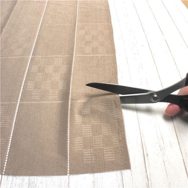 間仕切り カーテン 幅100×丈180cm 1枚 ブラウン 日本製 カット可 抗菌 防臭 取付簡単 省エネ 目隠し 仕切り リビング | ブランド登録なし | 01