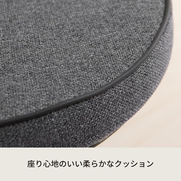 クラシカルチェア(グレー) 折りたたみ椅子 カウンターチェア スチール イス 背もたれ付 コンパクト スリム キッチン パイプイス モダン カフェ ファブリック ... | ブランド登録なし | 02