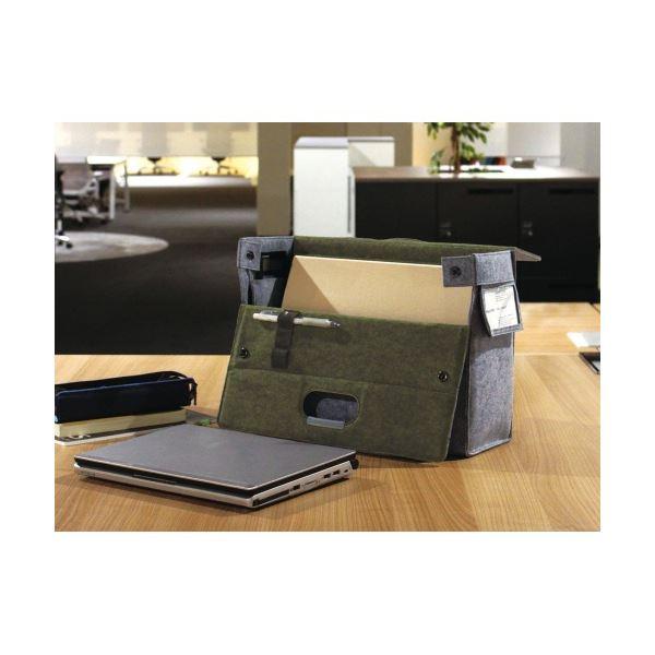 コクヨ モバイルバッグ mo・baco ダークグレー カハ-MB11DM 1個_4