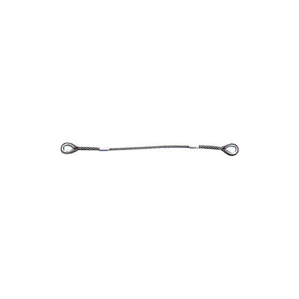 TRUSCO Wスリング Eタイプ 両端シンブル入 12mm×3m GRE-12S3 1本