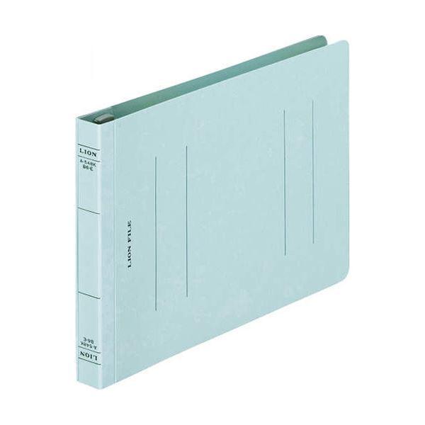 ライオン事務器 - (まとめ) 滑っこい整理保存用具(周囲の状況)脂取り締まり具 B6ヨコ 150枚受け入れる 背幅18粍 水 A-548KB6E 1仕掛ける(10冊) 〔×5仕掛ける〕 ファイル、ケース-キッチン、日用品、文具