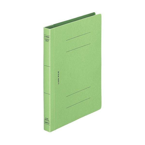 ライオン事務器 - (まとめ) 滑っこい整理保存用具(周囲の状況)脂取り締まり具 B6タテ 150枚受け入れる 背幅18粍 緑 A-549KB6S 1仕掛ける(10冊) 〔×5仕掛ける〕 クリアファイル-キッチン、日用品、文具