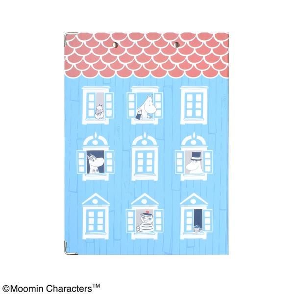 ムーミン クリップボード〔同柄2個セット/MOOMIN HOUSE ブルー ムーミン クリップボード〔同柄2個セット/MOOMIN HOUSE ブルー