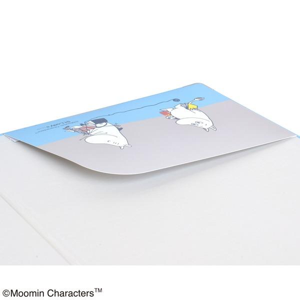 ムーミン クリップボード〔同柄2個セット/MOOMIN HOUSE ブルー ムーミン クリップボード〔同柄2個セット/MOOMIN HOUSE ブルー