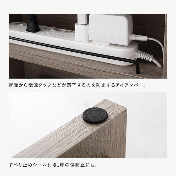 ケーブルボックス 〔 レギュラータイプ ヴィンテージナチュラル 〕 幅40cm 収納ボックス コード収納 収納家具 組立品｜krypton｜13