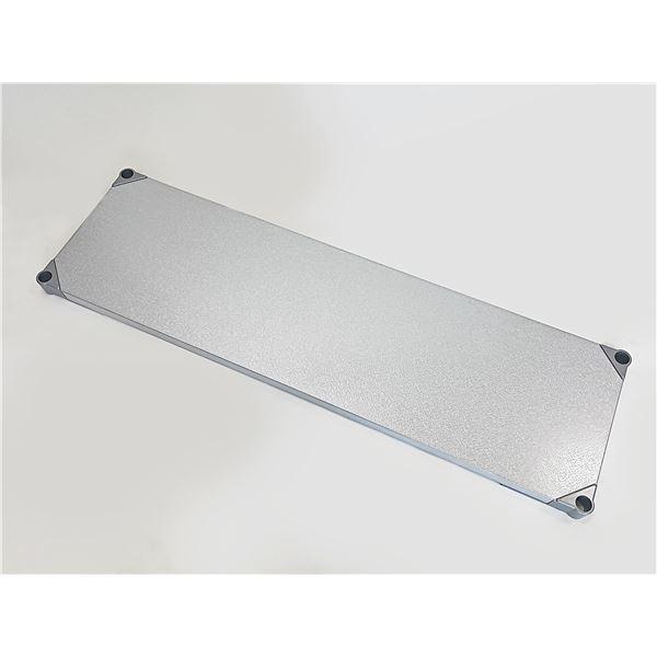 収納棚 35×120cm 6段 H210cm 日本製 耐熱 耐食 長期耐久性 ガルバリウム鋼板製 ガルバシェルフ リビング収納 組立式の画像