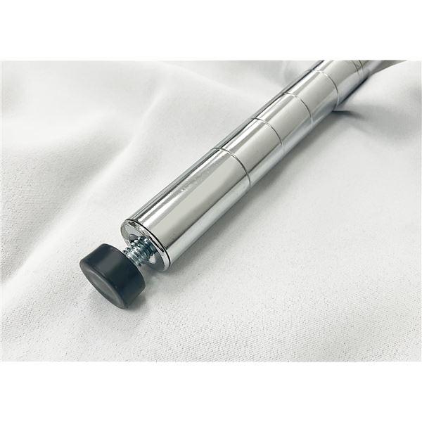 〔4本セット〕 スチール クロームメッキ ポール 直径25.4×2100mm 部品 パーツ インテリア家具 インテリア雑貨 プロフェイス_2